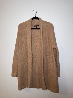 Banana Republic Open-Front Cardigan in Camel Brown
